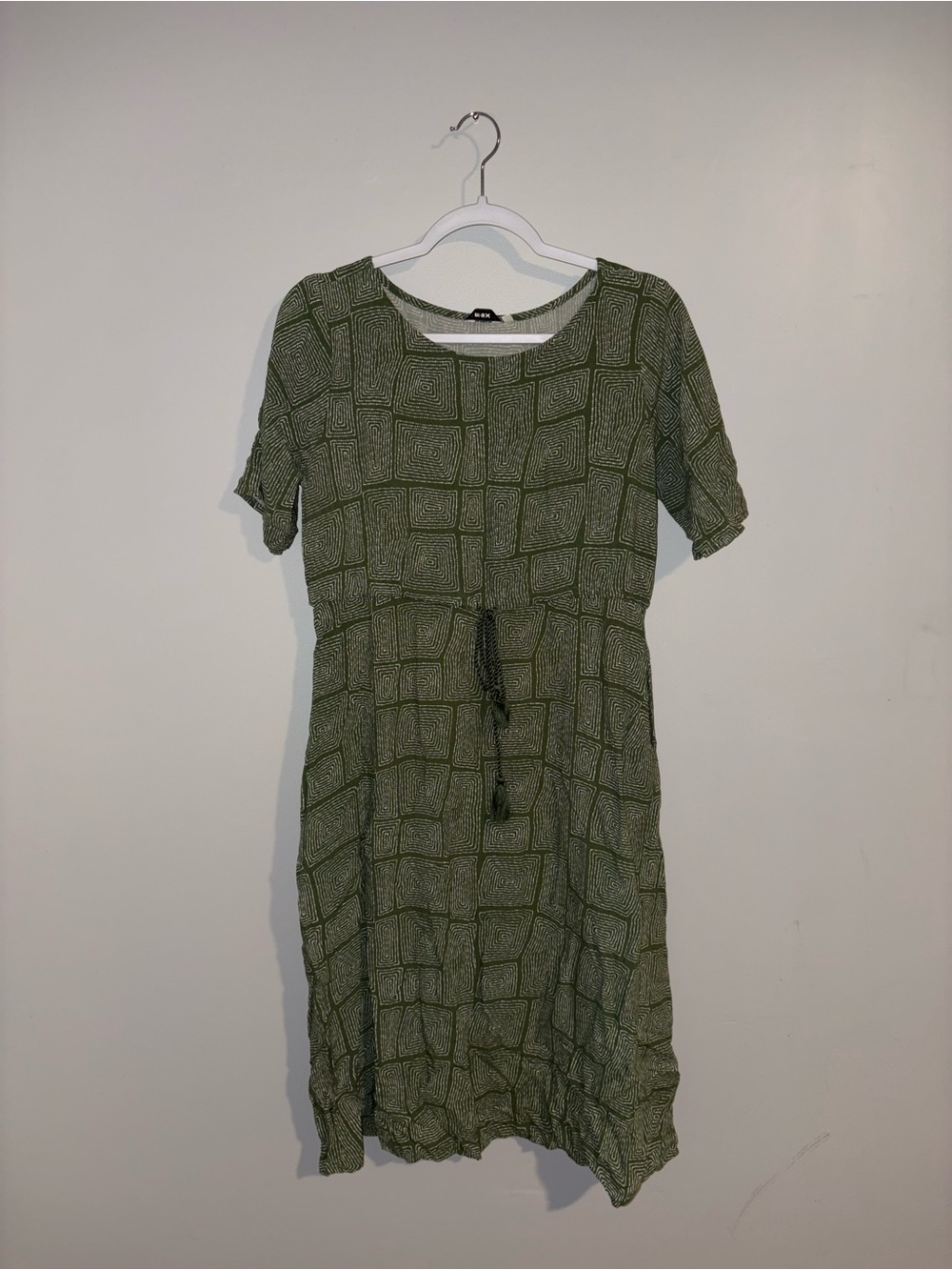 Max | Green Printed Dress